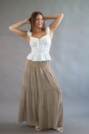 Rue Ruffle Top