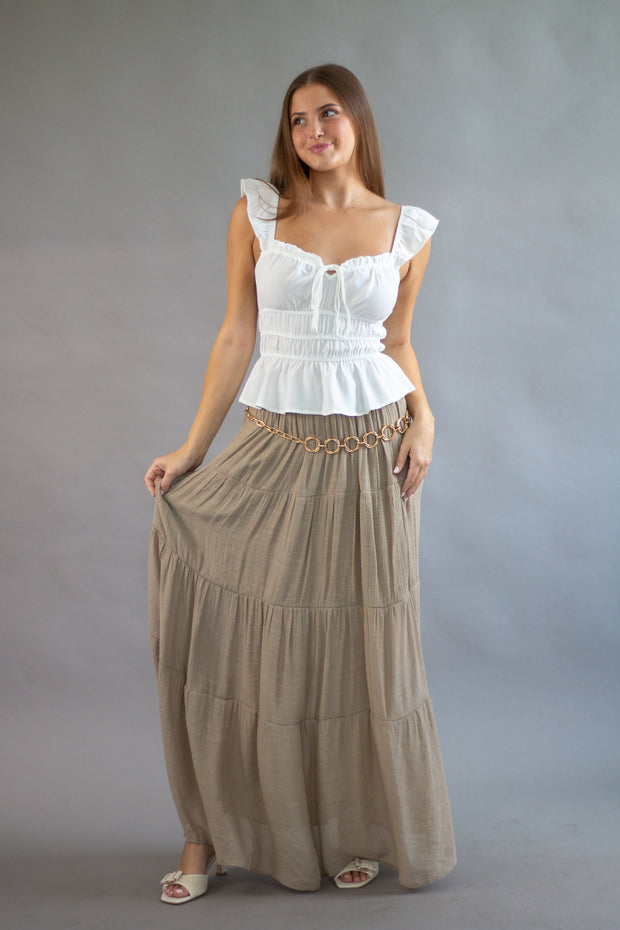 Rue Ruffle Top