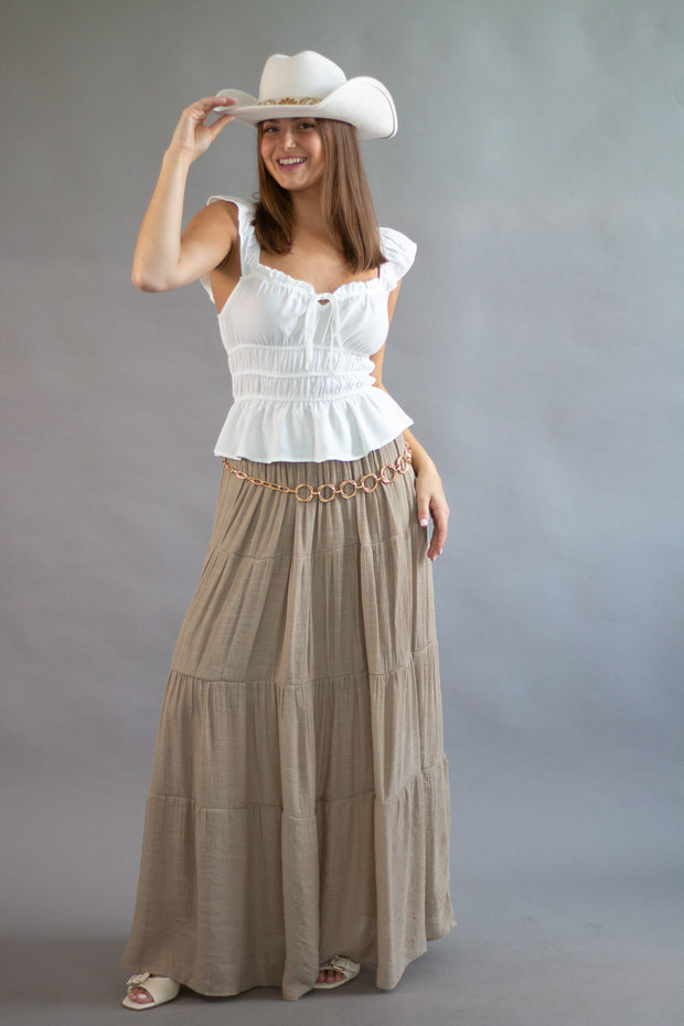 Rue Ruffle Top