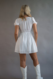 Eden Puff Sleeve Mini Dress
