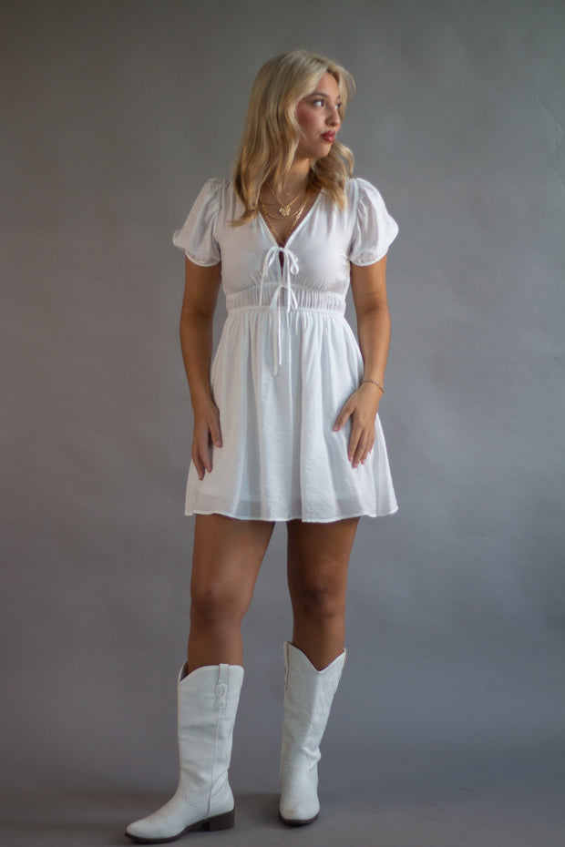 Eden Puff Sleeve Mini Dress