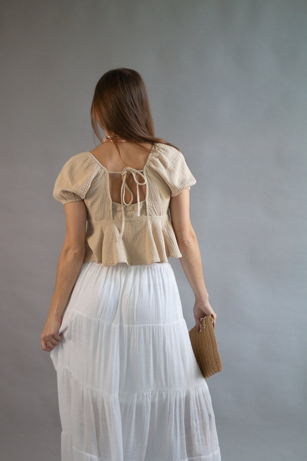 Wren Ruffle Top