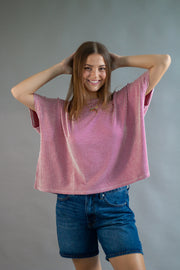 Finley Ribbed Oversized Top