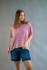 Finley Ribbed Oversized Top