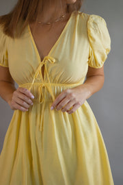 Eden Puff Sleeve Mini Dress
