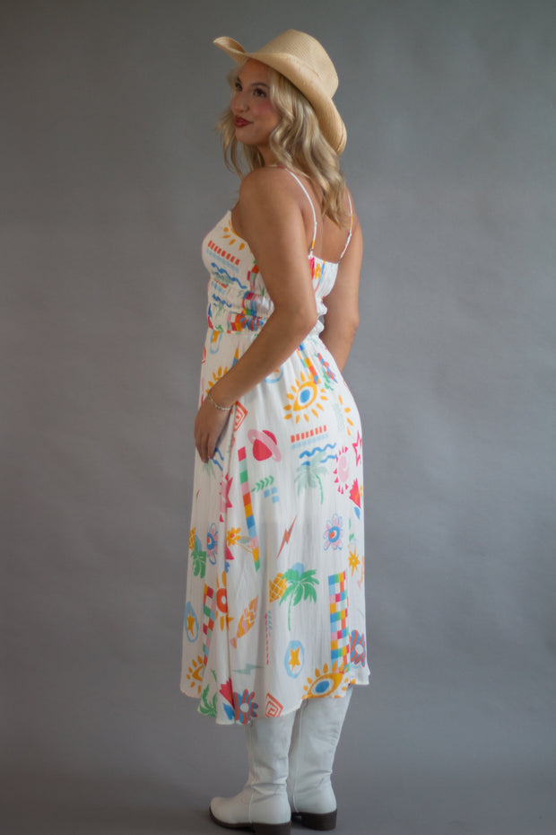 Reverie Seaside Midi Dress
