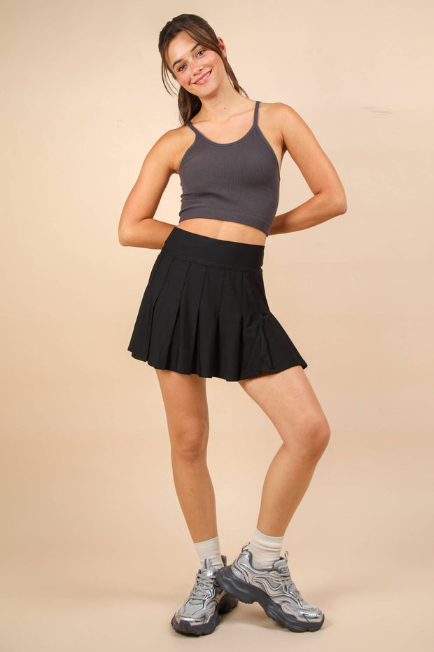 Sporty Pleated Skort