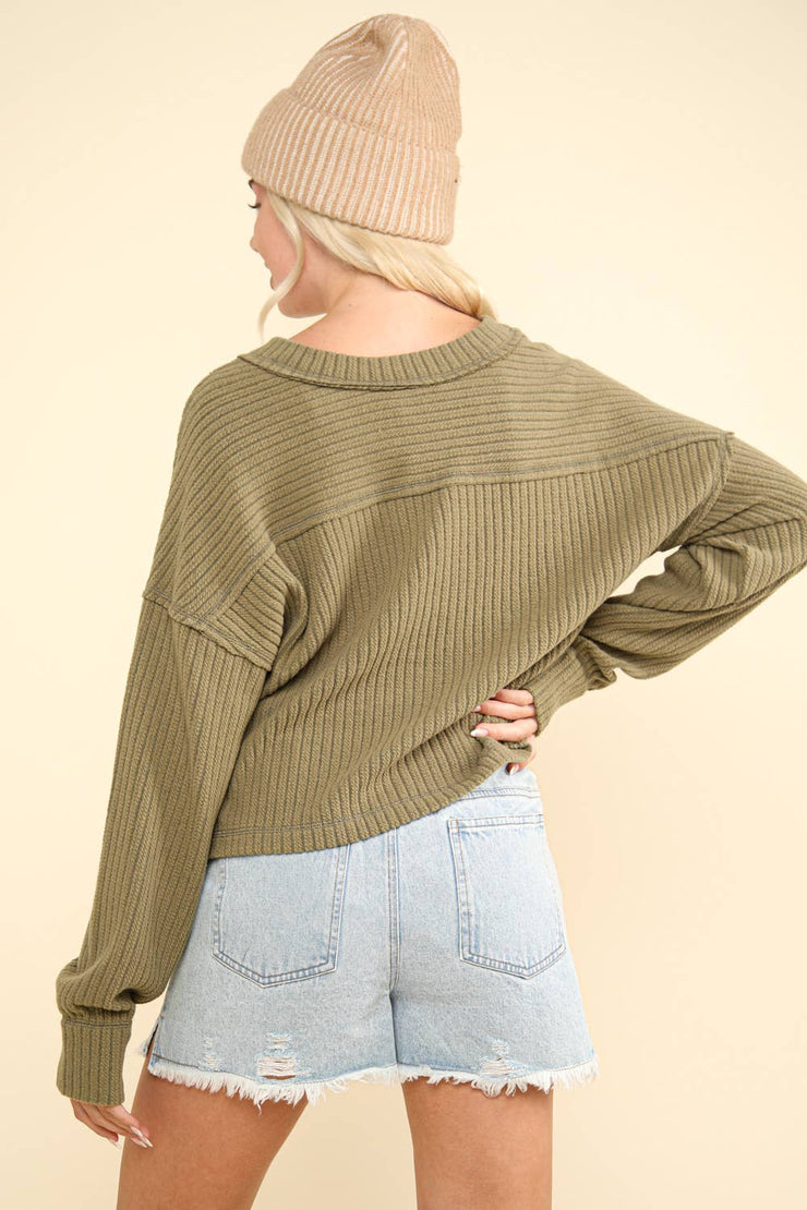 Fresh Start V-Neck Sweater