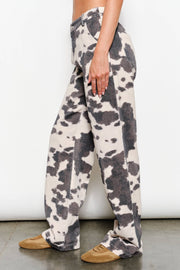 Annie Cow Print Pants