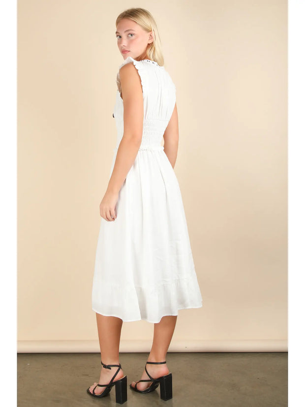 Timeless Smocked Midi Dress