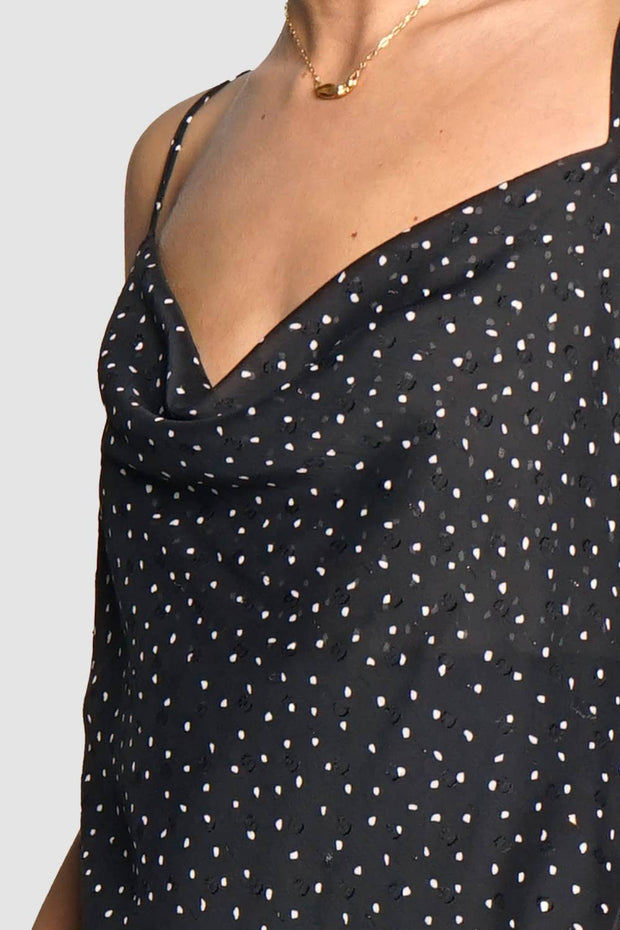 Lila Dot Mini Dress