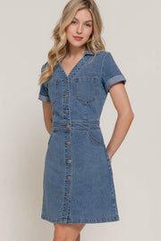 City Blues Denim Mini Dress