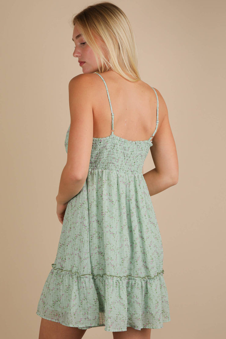 Flora & Flirt Mini Dress