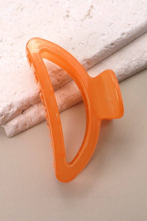 Half Moon Translucent Clip