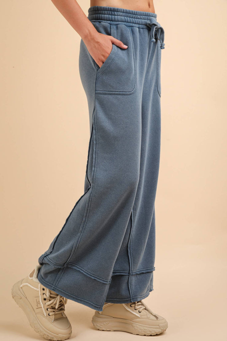 Sarah Knit Wide Leg Pants