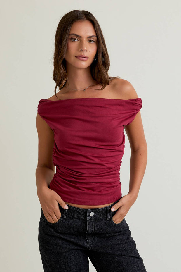 Arlette Off-Shoulder Top