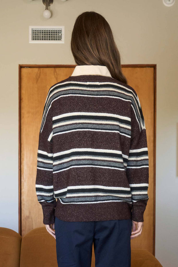 Cozy Horizon Stripe Sweater