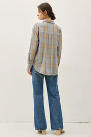 Riley Plaid Top