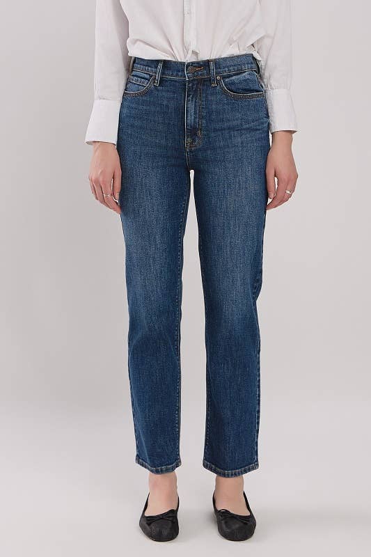 Olsen High Rise Straight Leg Jean