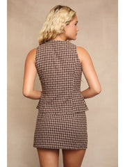 Blair Plaid Mini Skirt