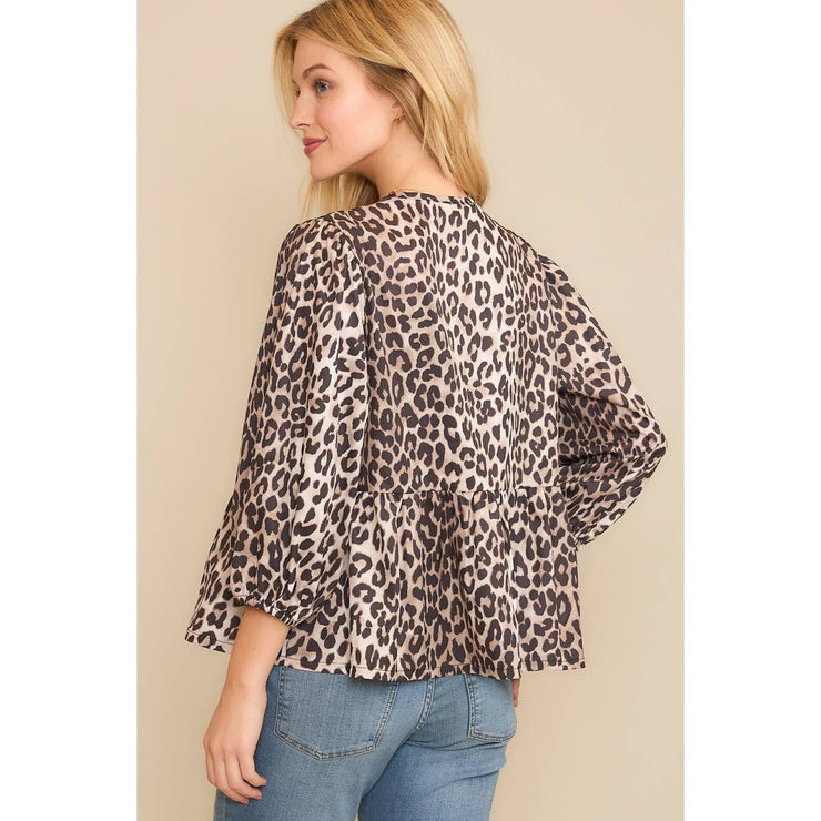 Fierce Evening Leopard Top