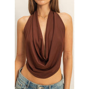 Olia Cowl Neck Top