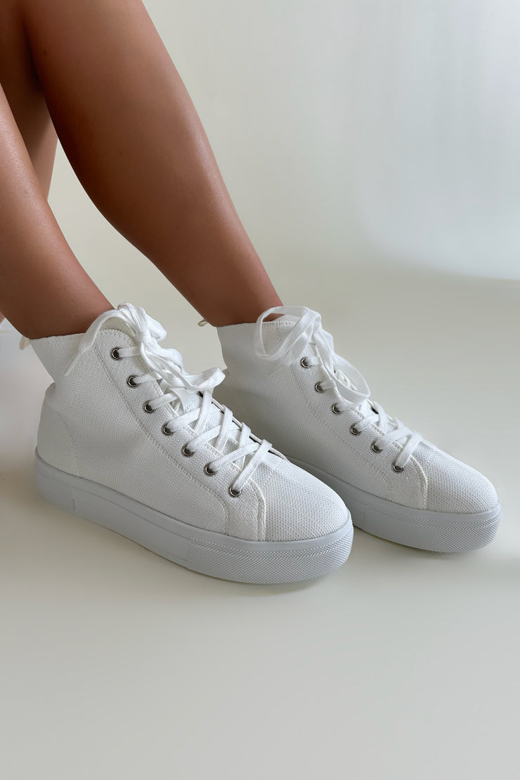 Jada High Top Sneakers White