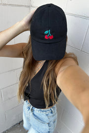 Cherry Baseball Hat