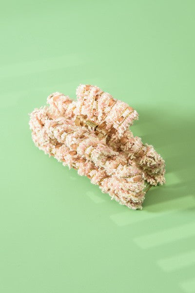 Boucle Wrapped Hair Claw