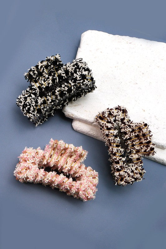Boucle Wrapped Hair Claw