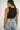 Carissa Ribbed Crop Top Black