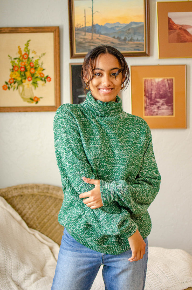 Vienna Oversized Sweater Green