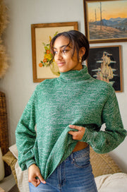 Vienna Oversized Sweater Green