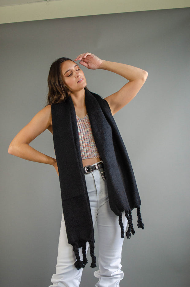 Solid Wool Scarf