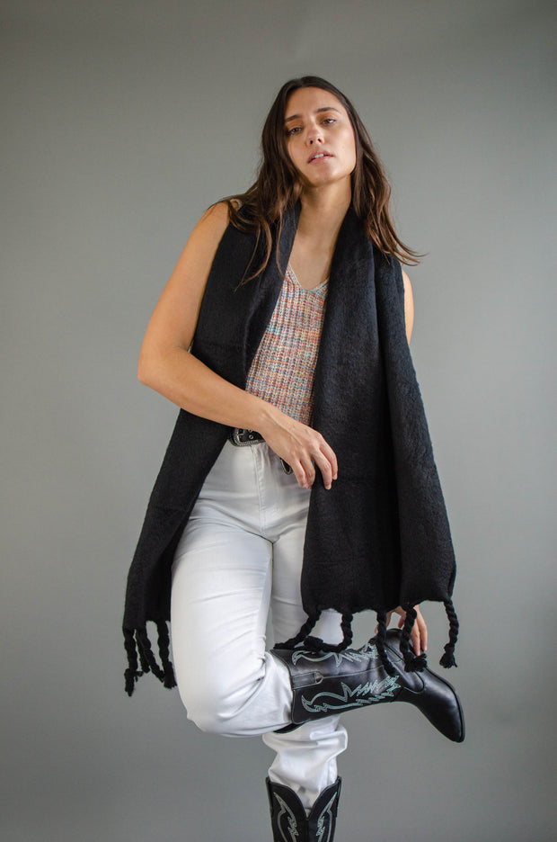 Solid Wool Scarf