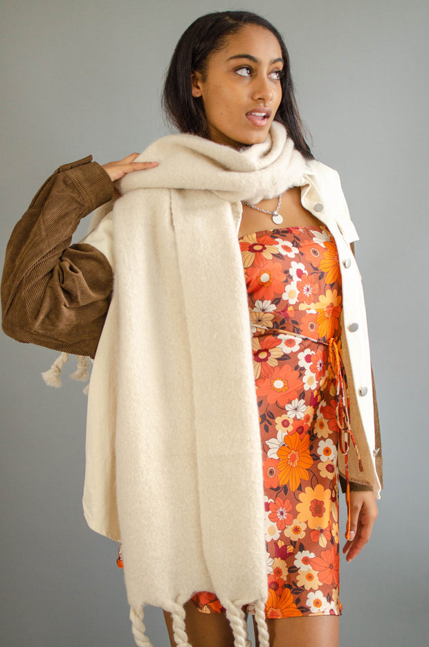 Solid Wool Scarf