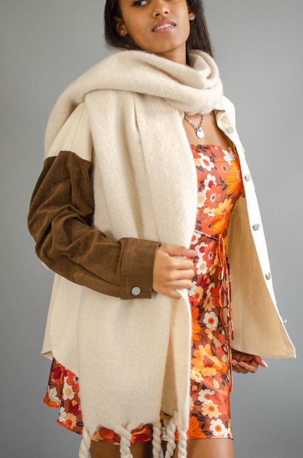 Solid Wool Scarf