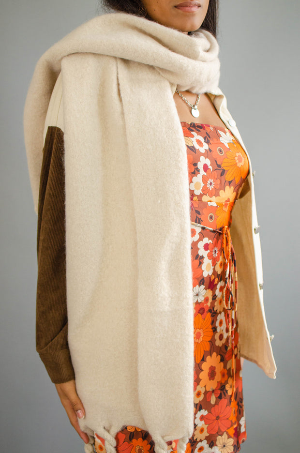 Solid Wool Scarf
