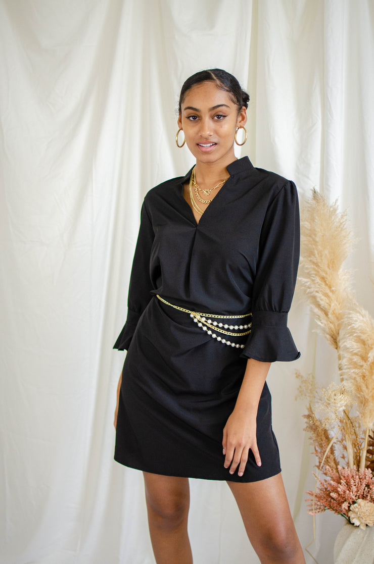 Lois Shift Dress Black