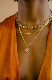 Jaguar Pendant Chain Necklace